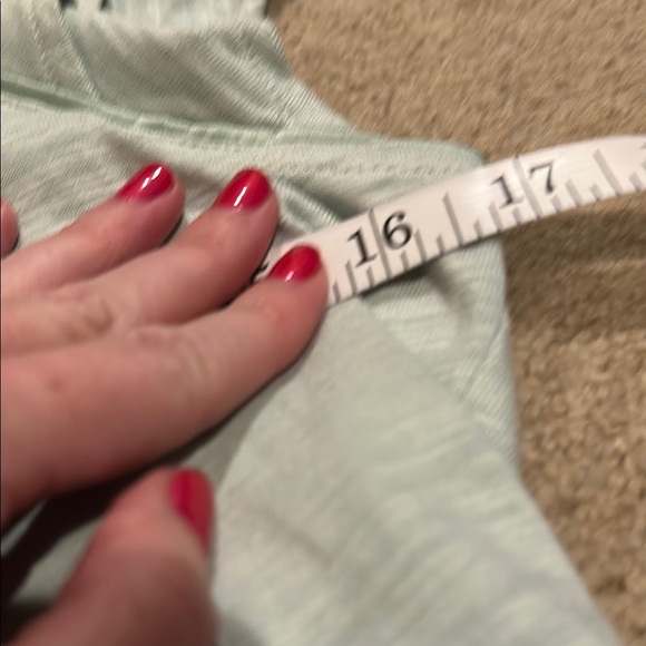 White House Black Market Green Cap Sleeve Muscle Tee​ - Picture 6 of 8